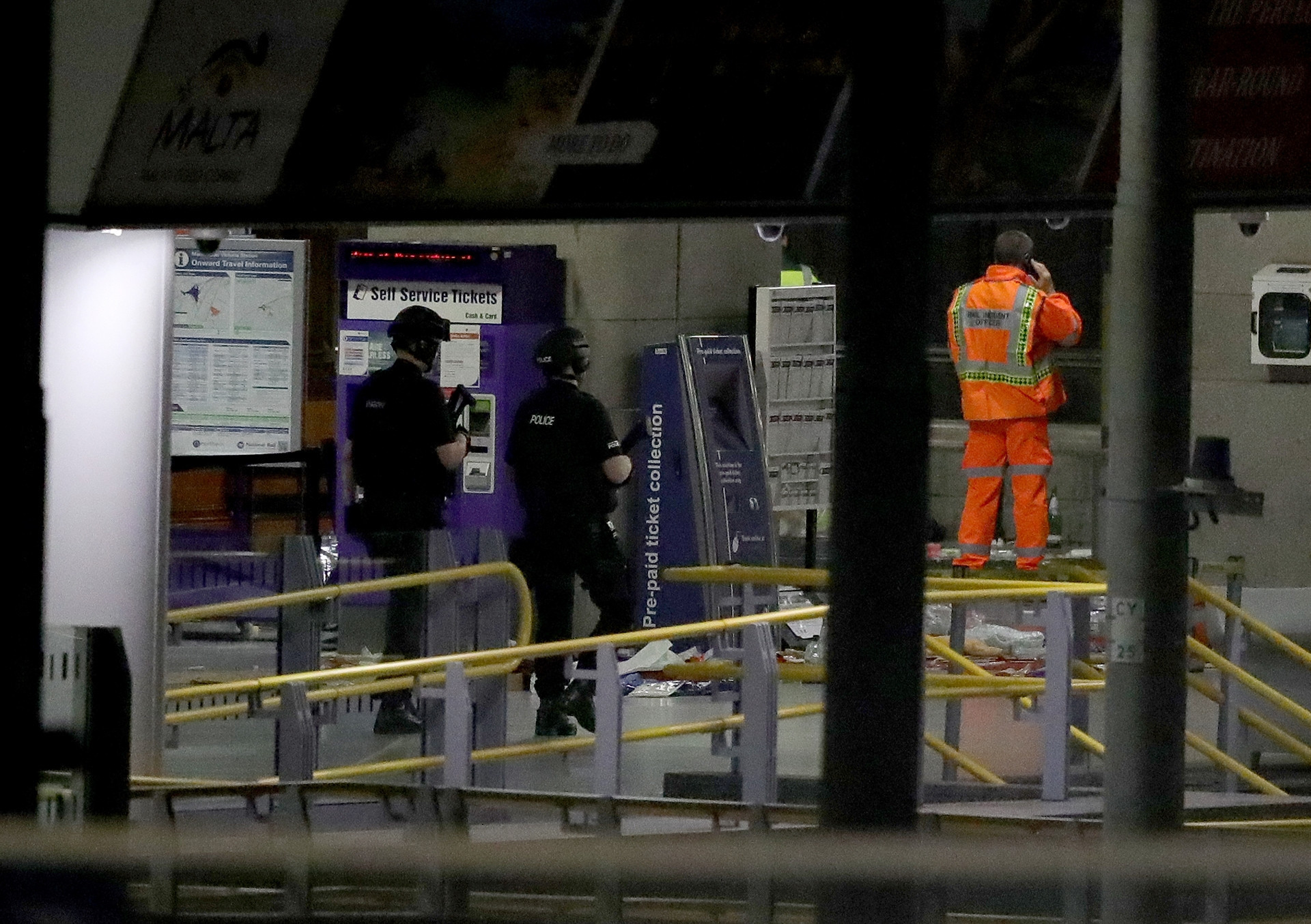 İngilteredeki saldırıdan ilk fotoğraflar