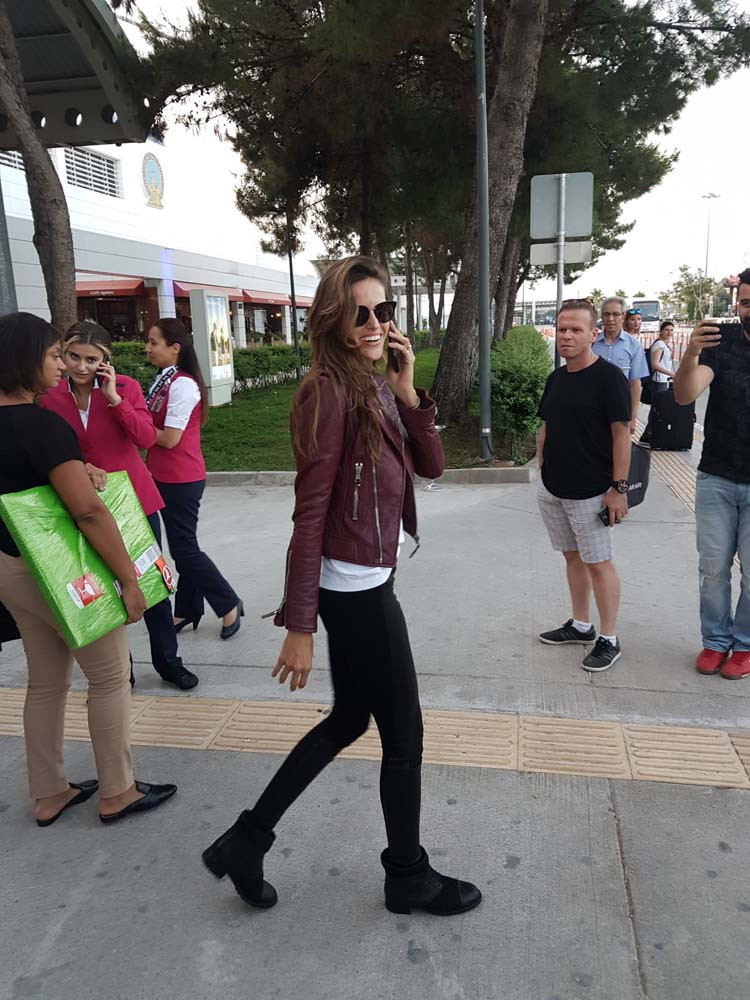 Adriana Lima Antalya’da