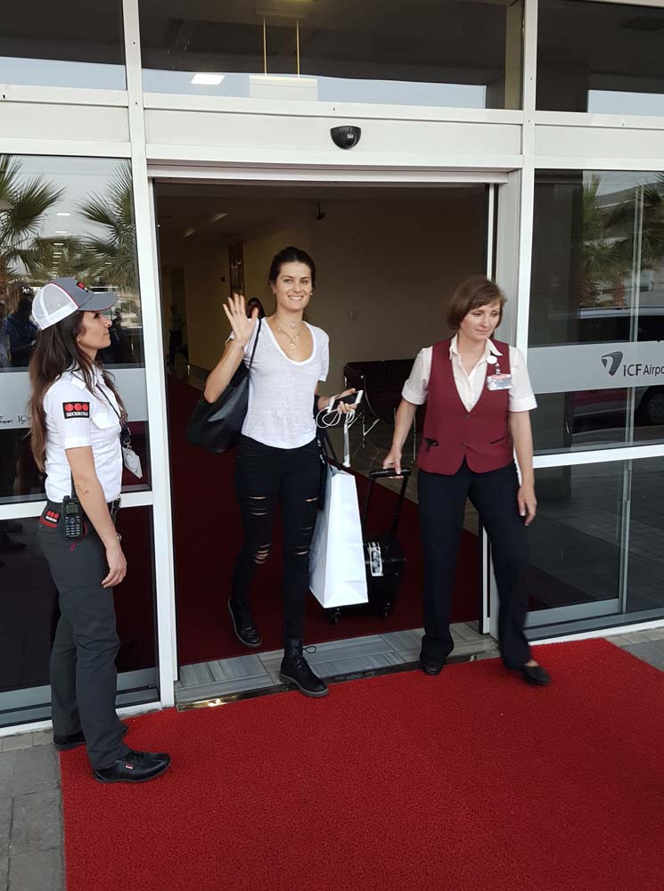 Adriana Lima Antalya’da