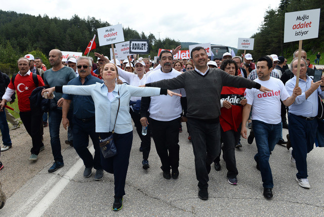 Adalet Yürüyüşü 7. gününde