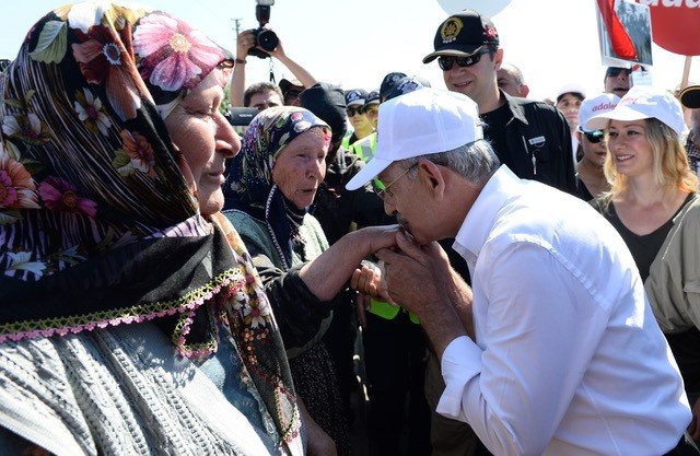 Kılıçdaroğlu Adalet Yürüyüşünün 12. gününde... İşte yürüyüşten fotoğraflar
