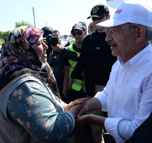Kılıçdaroğlu Adalet Yürüyüşünün 12. gününde... İşte yürüyüşten fotoğraflar