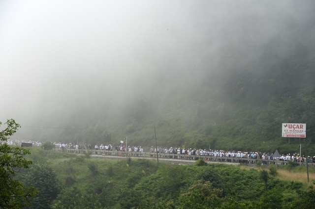 Kılıçdaroğlunun Adalet Yürüyüşünün 13. gününden fotoğraflar