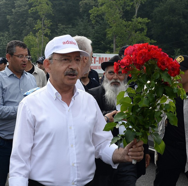Kılıçdaroğlunun Adalet Yürüyüşünün 13. gününden fotoğraflar