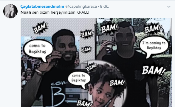 Beşiktaş transferi açıkladı Noah sosyal medyayı salladı...