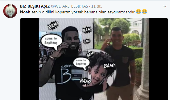 Beşiktaş transferi açıkladı Noah sosyal medyayı salladı...