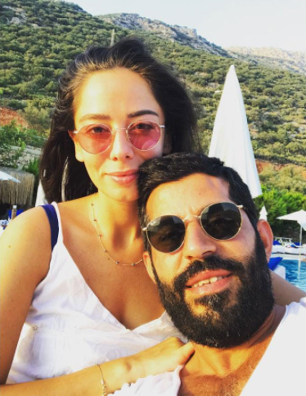 Balayından ilk poz geldi