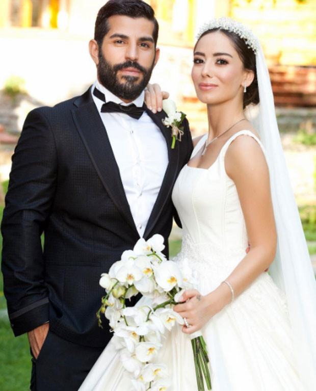 Balayından ilk poz geldi