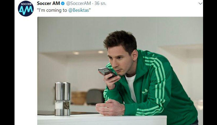 Messiden Quaresmaya: Come to Beşiktaş