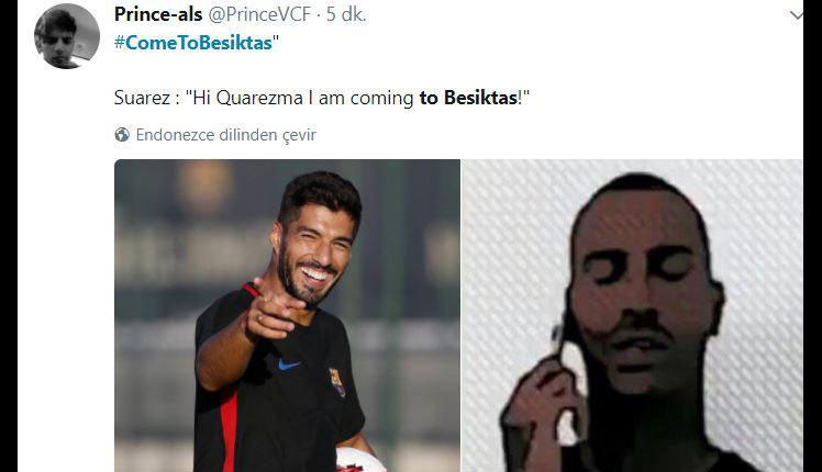 Messiden Quaresmaya: Come to Beşiktaş