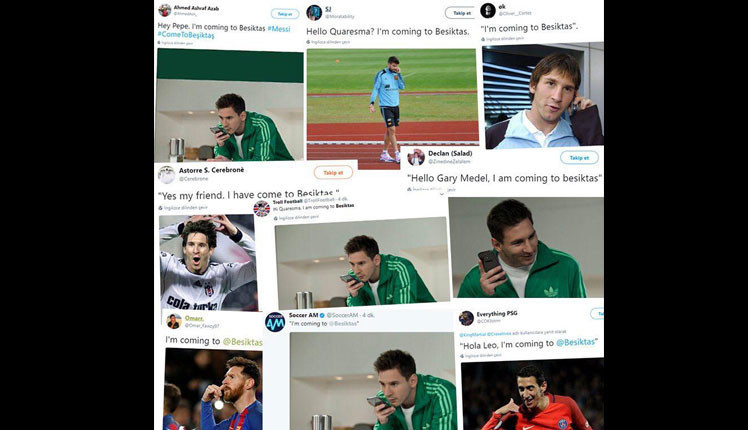 Messiden Quaresmaya: Come to Beşiktaş