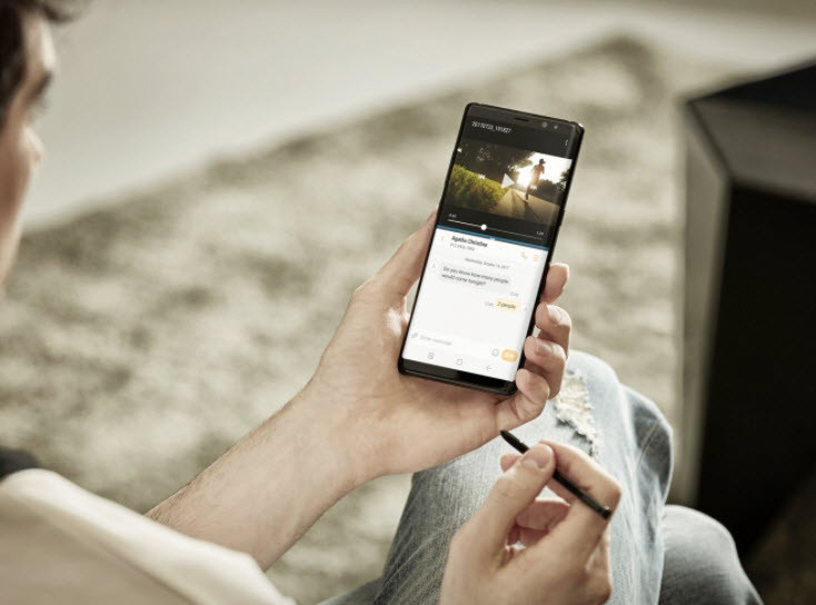 İşte Samsungun yeni oyuncağı: Galaxy Note 8