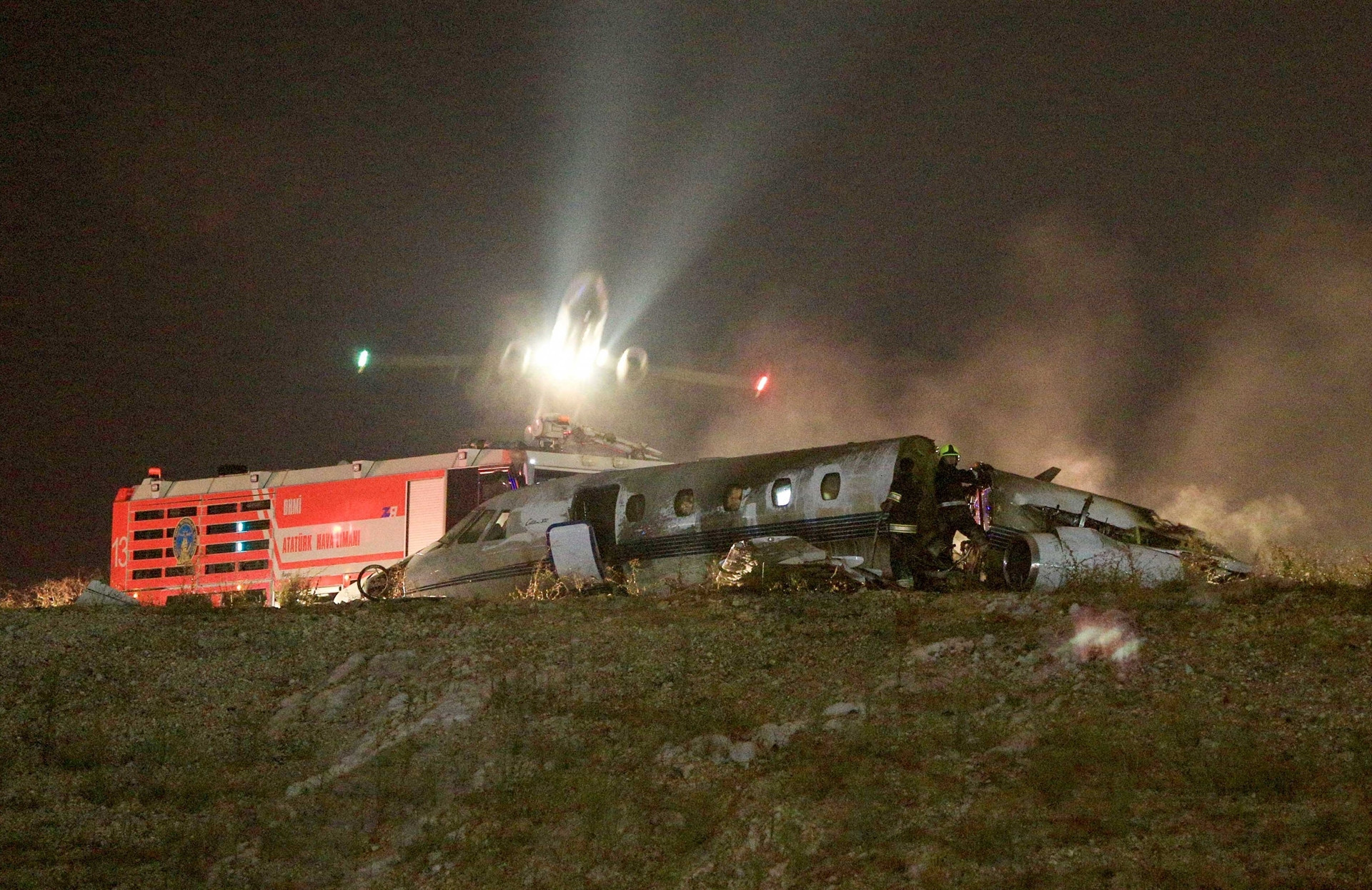 AHLde jet kazası