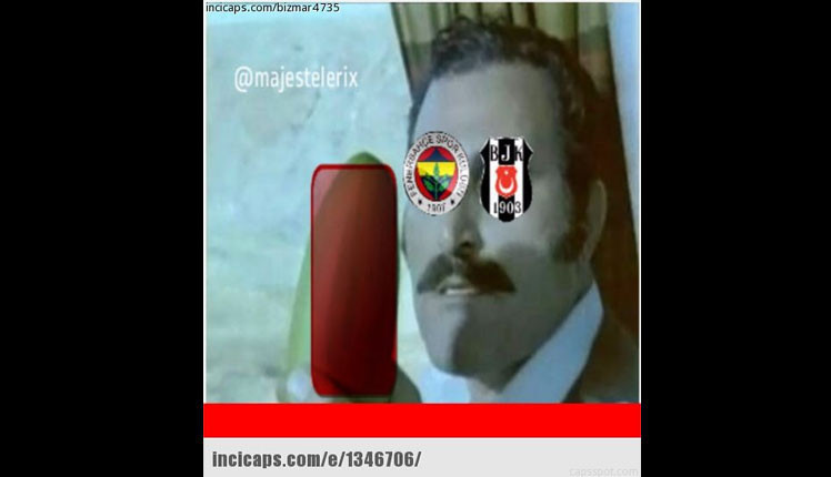 Olaylı derbiden olay Capsler...