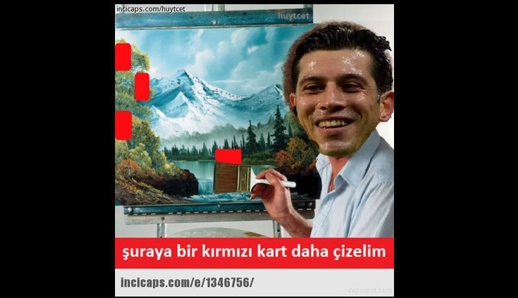 Olaylı derbiden olay Capsler...