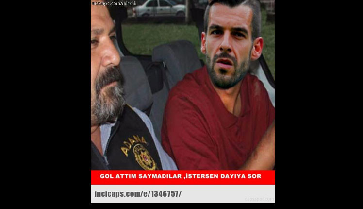 Olaylı derbiden olay Capsler...