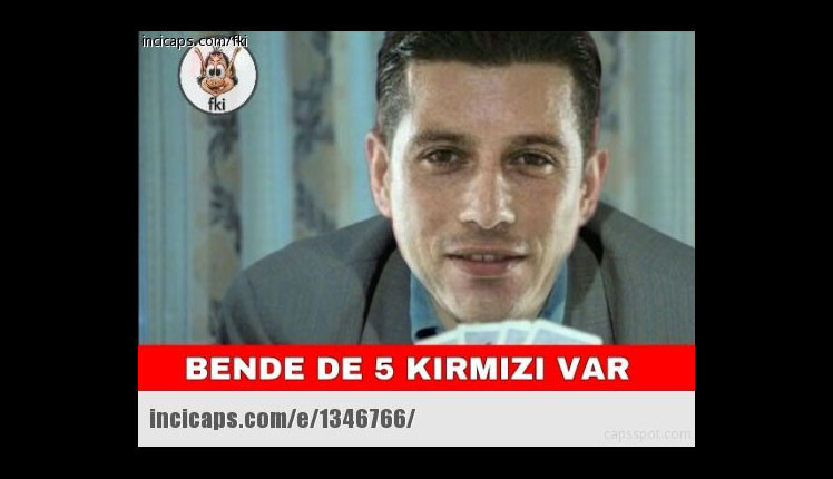 Olaylı derbiden olay Capsler...