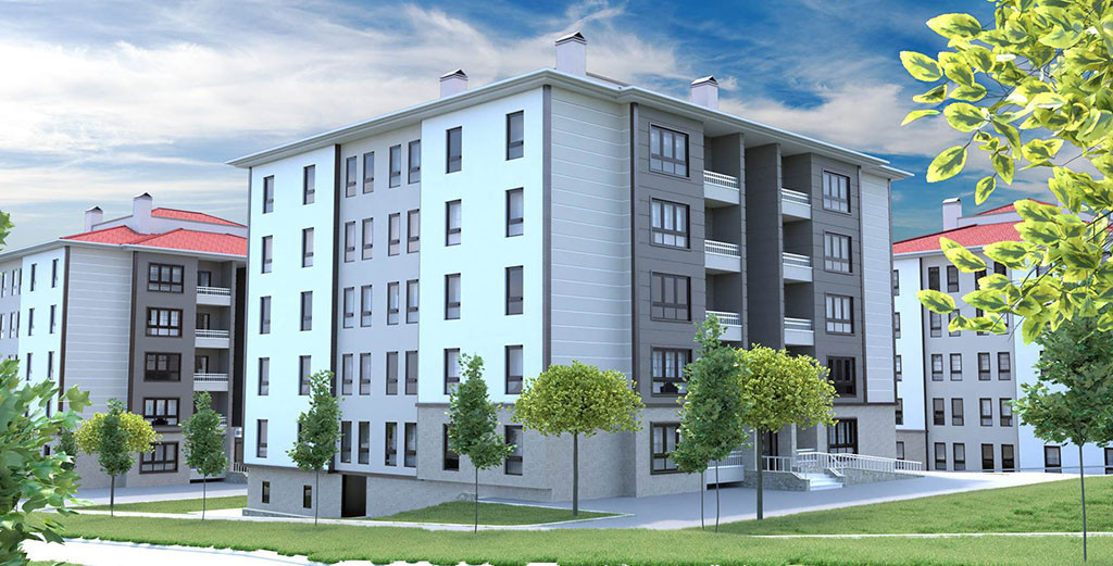 Konut alacaklara güzel haber 235 TL taksitle ev