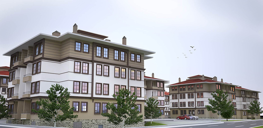 Konut alacaklara güzel haber 235 TL taksitle ev