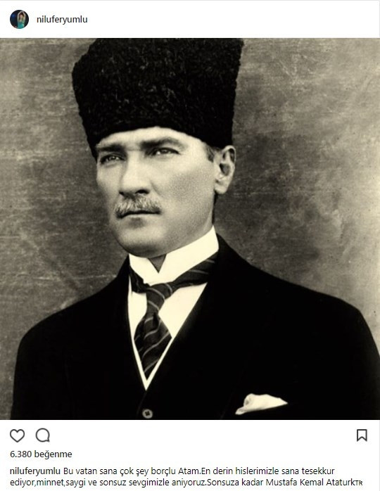 Ünlülerden 10 Kasım mesajları... Ünlülerden 10 Kasım mesajları...