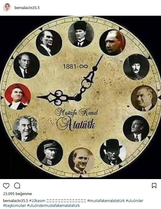Ünlülerden 10 Kasım mesajları... Ünlülerden 10 Kasım mesajları...