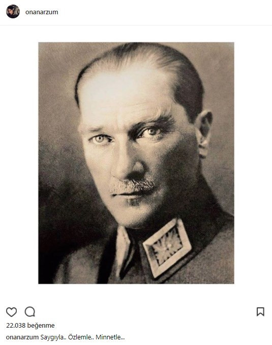 Ünlülerden 10 Kasım mesajları... Ünlülerden 10 Kasım mesajları...