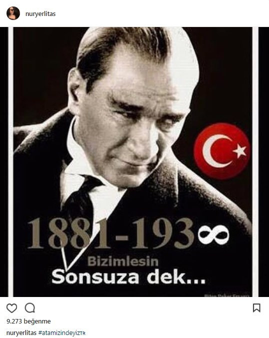Ünlülerden 10 Kasım mesajları... Ünlülerden 10 Kasım mesajları...