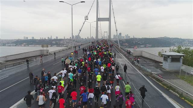 İstanbulda maraton coşkusu İstanbulda maraton coşkusu