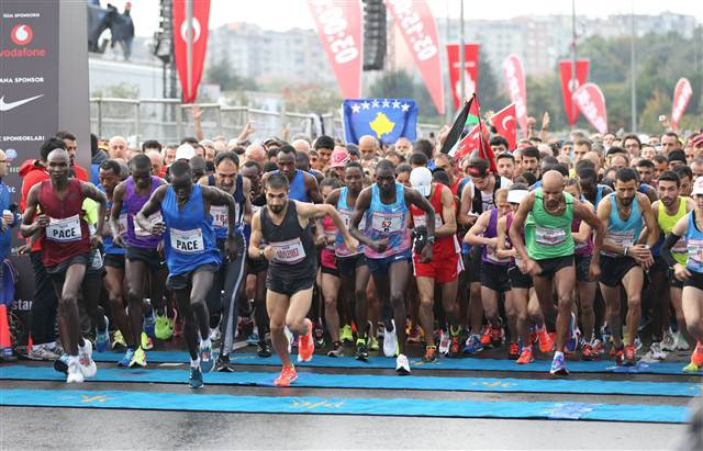 İstanbulda maraton coşkusu İstanbulda maraton coşkusu