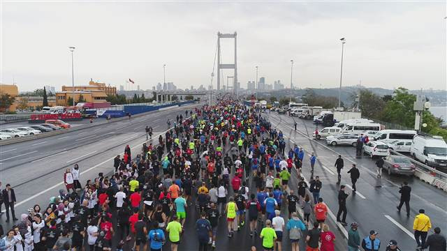 İstanbulda maraton coşkusu İstanbulda maraton coşkusu