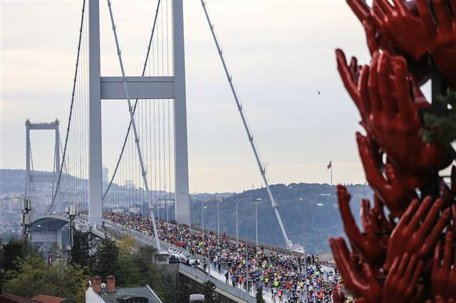 İstanbulda maraton coşkusu İstanbulda maraton coşkusu