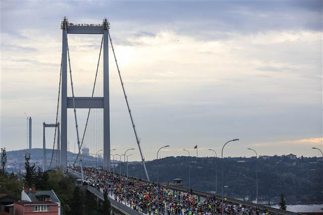İstanbulda maraton coşkusu İstanbulda maraton coşkusu