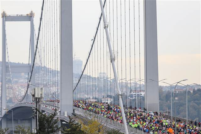 İstanbulda maraton coşkusu İstanbulda maraton coşkusu