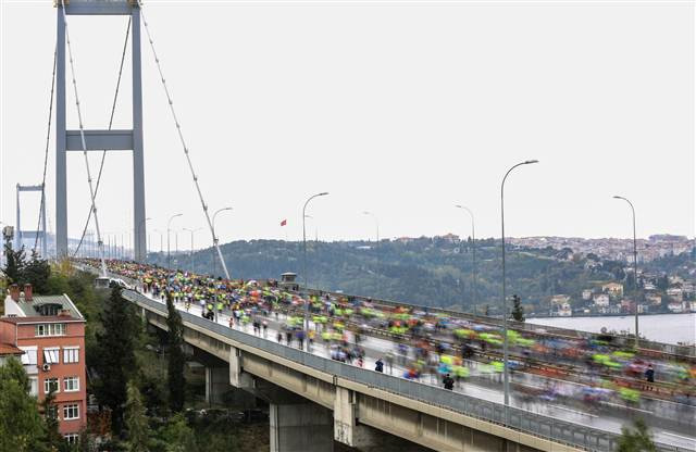 İstanbulda maraton coşkusu İstanbulda maraton coşkusu