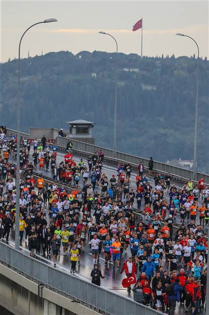 İstanbulda maraton coşkusu İstanbulda maraton coşkusu
