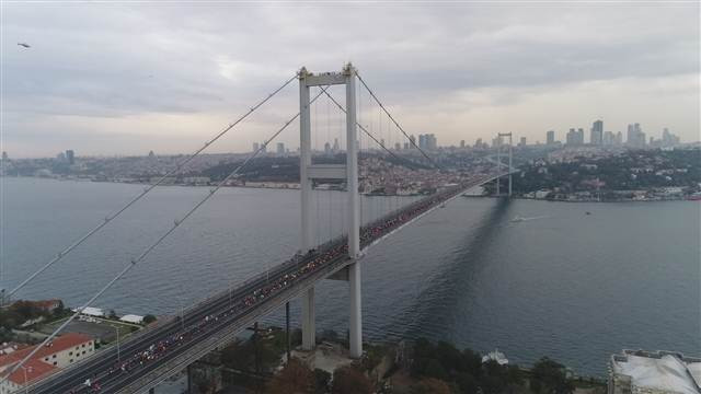 İstanbulda maraton coşkusu İstanbulda maraton coşkusu