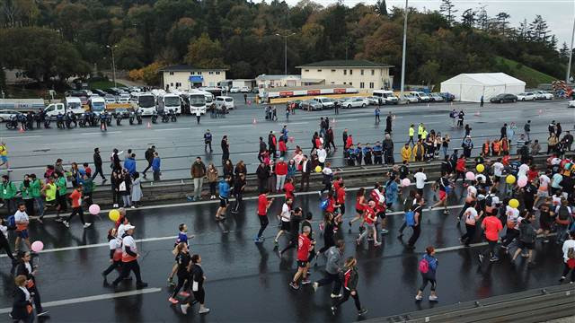 İstanbulda maraton coşkusu