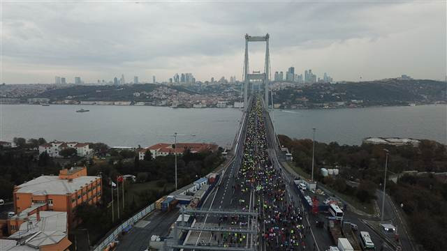 İstanbulda maraton coşkusu İstanbulda maraton coşkusu
