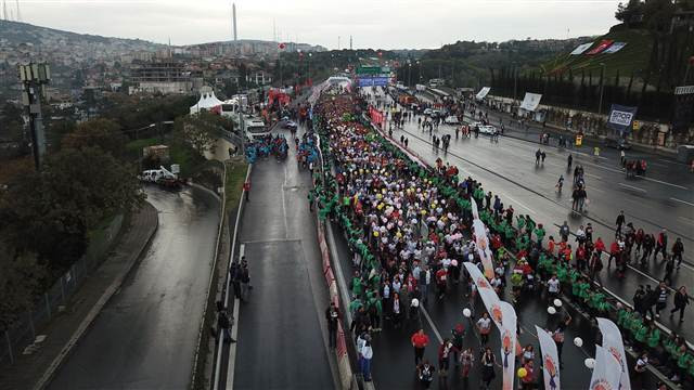 İstanbulda maraton coşkusu İstanbulda maraton coşkusu