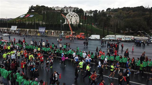 İstanbulda maraton coşkusu İstanbulda maraton coşkusu