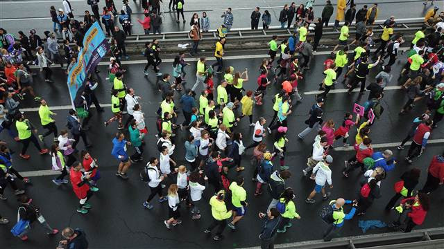 İstanbulda maraton coşkusu İstanbulda maraton coşkusu