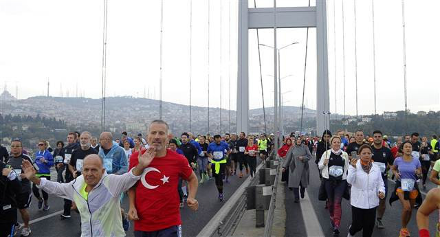 İstanbulda maraton coşkusu İstanbulda maraton coşkusu