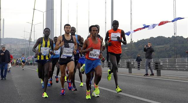 İstanbulda maraton coşkusu İstanbulda maraton coşkusu