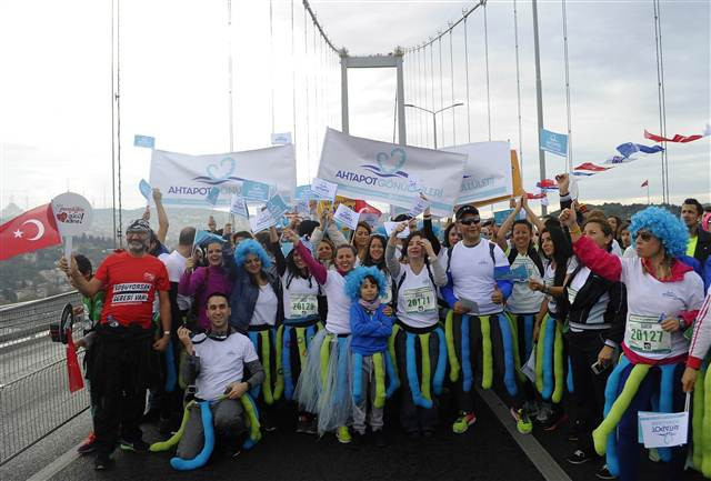 İstanbulda maraton coşkusu İstanbulda maraton coşkusu