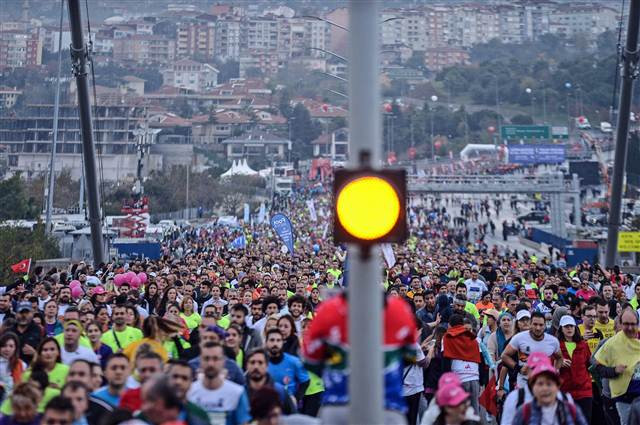 İstanbulda maraton coşkusu İstanbulda maraton coşkusu