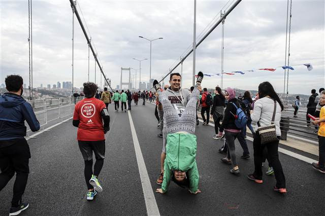 İstanbulda maraton coşkusu İstanbulda maraton coşkusu