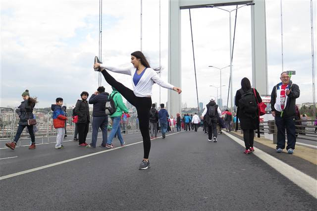 İstanbulda maraton coşkusu İstanbulda maraton coşkusu