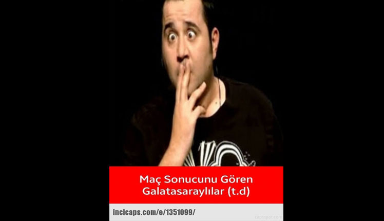 Cimbom yenildi, capsler patladı...