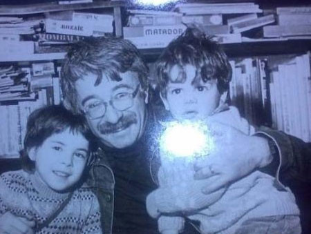 Fedon Kalyoncu ve oğlu Theo Kalyoncunun fotoğrafı olay oldu