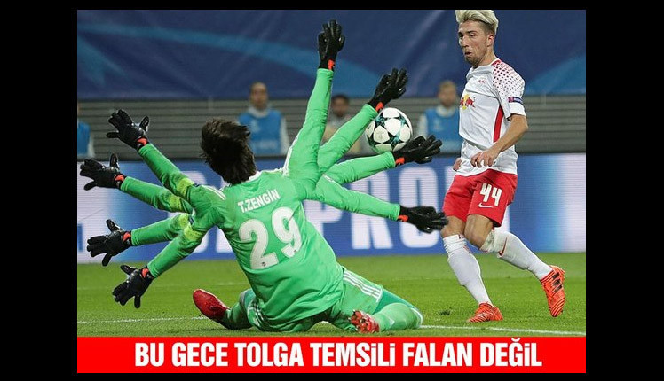 Leipzig - Beşiktaş maçı capsleri